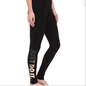 nike rose gold leggings